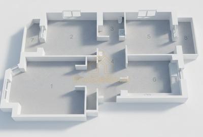 Apartament cu 3 camere decomandat, mobilat în Faleza Nord - 37