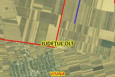 Teren de 34200 mp, în Vișina