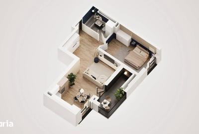 Apartament cu 2 camere în Vladimirescu - 3