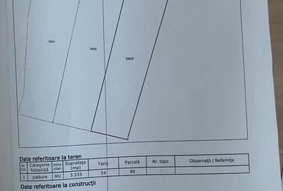 Teren de 6000 mp, în Panticeu - 2