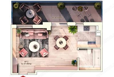 Garsonieră semidecomandată în Mărăști - 1