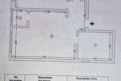 Apartament cu 3 camere, mobilat si utilat . - 8