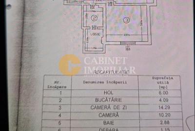 Apartament cu 2 camere decomandat, mobilat în Alexandru cel Bun - 11