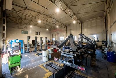 Hala industriala P+1 - 490 mp utili | Teren 2.447 mp | Platforma beton - 7