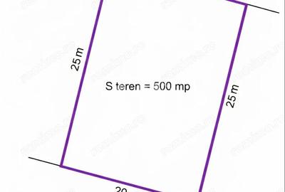 Teren de 500 mp, în Giroc