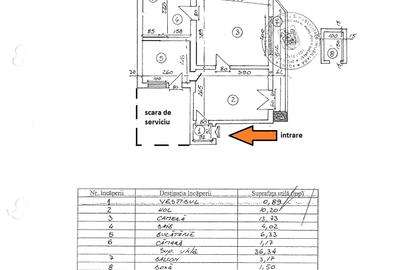 Apartament cu 2 camere semidecomandat în Calea Victoriei - 8