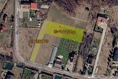 Teren de 1446 mp, în Corunca