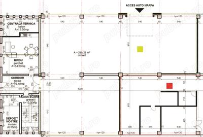 Inchiriem HALA 340 mp in Marasti - 1