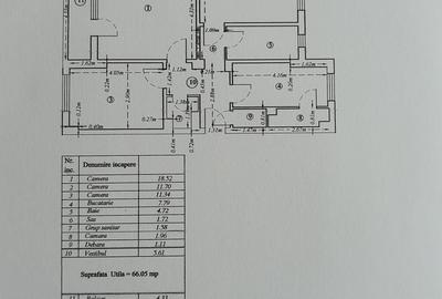 Apartament cu 3 camere decomandat în Tei - 8