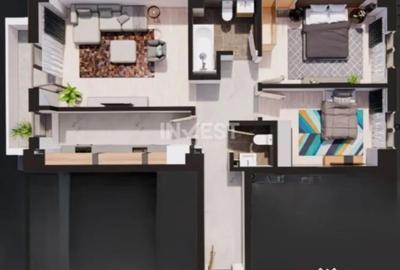 Apartament cu 3 camere decomandat în Popas Păcurari - 2