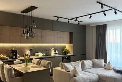 Apartament cu 3 camere semidecomandat, mobilat în Florești