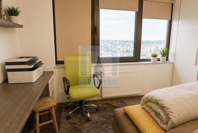 Apartament cu 2 camere decomandat, mobilat în Tractorul - 6