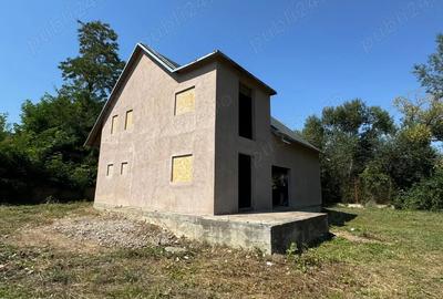 Vand casa structura lemn la rosu - 2