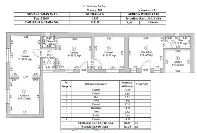 Casă cu 4 camere cu Teren 2300 Mp în Ruși - 2