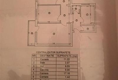 Apartament cu 3 camere decomandat, mobilat în Tineretului - 2