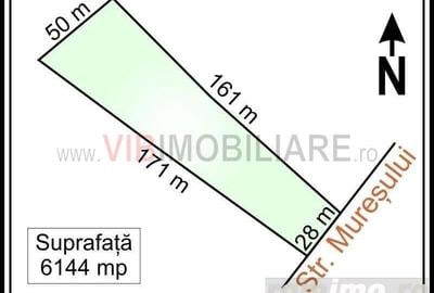 Breaza - Nistoresti, Str. Muresului, teren intravilan, suprafata 6.144 mp - 5