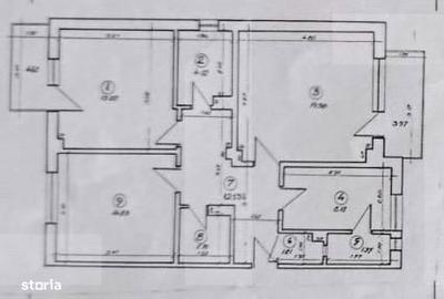 Apartament cu 3 camere decomandat în Central - 1