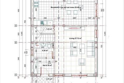 Casă cu 4 camere în Central - 3