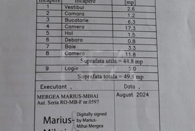 Apartament cu 2 camere la 400 de metri de statiile de metrou Dristor1 si 2 - 17