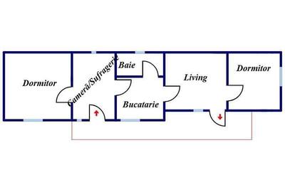 Casă cu 4 camere cu Teren 1347 Mp în Borș - 19