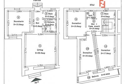Duplex cu 4 camere cu Canalizare în Moșnița Nouă - 17
