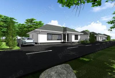 Tautii Magheraus (zona str. 4) - PROIECT NOU - case pe parter, s.c.=150 mp, teren 500 mp - 5