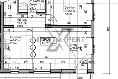 Apartament 2 camere, finisat, 52mp, Dambul Rotund - 2