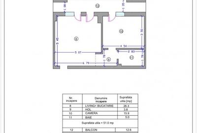 Direct Dezvoltator - Apartament 2 camere 62,44mp Tomis Plus Constanta - 15