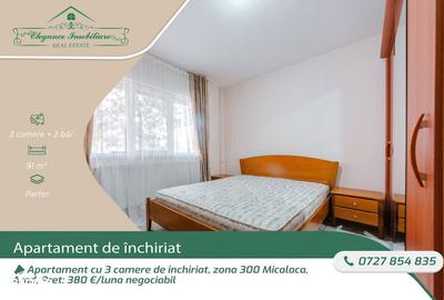 Apartament cu 3 camere decomandat, mobilat în Micălaca