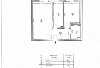 Apartament cu 2 camere decomandat în Berceni - 1