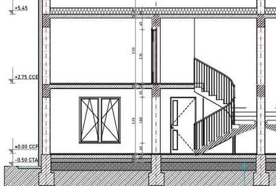 Casă cu 4 camere cu Canalizare în Central - 42