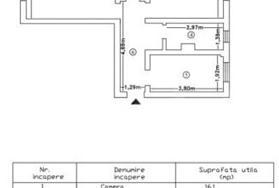 Apartament 2cam CUG la bulevard 50 mp - 15