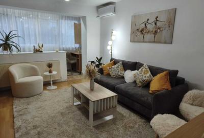 Apartament cu 2 camere semidecomandat, mobilat în Drumul Taberei