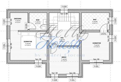 Casa individuala, 5 camere Semifinisat, 117mp, Zona Dezmir | Cluj - 4