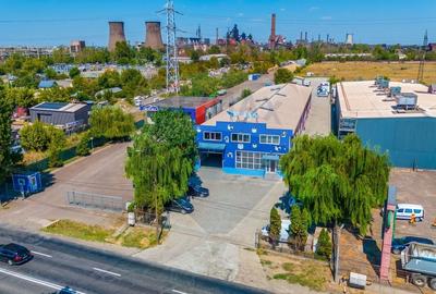 DE VANZARE - Hala industriala + birouri | Tirighina | Teren 9.533 mp