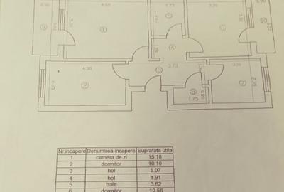 Apartament 3 camere Cantemir-Podu de Piatra, renovat, mobilat si utilat - 9
