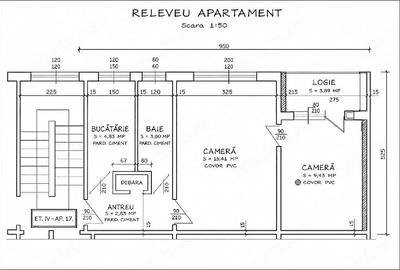 Apartament cu 2 camere semidecomandat în Central - 7