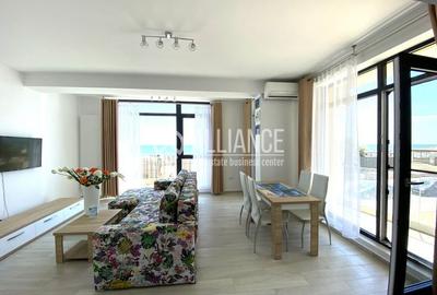 Mamaia Nord(06)2 camere cu loc de parcare și vedere frontal la mare - 4