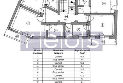 Casă individuală cu 14 camere cu Canalizare în Vitan - 26