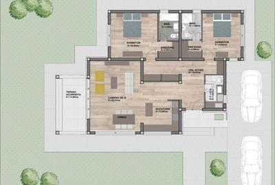 Casă cu 3 camere în Central - 8