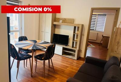 Apartament cu 2 camere semidecomandat, mobilat în 1 Mai