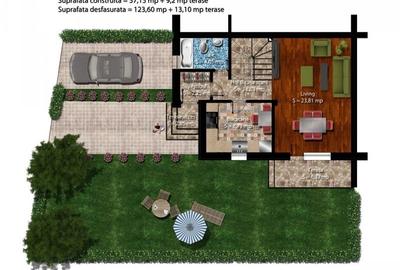 Casă cu 4 camere în Măgurele - 7