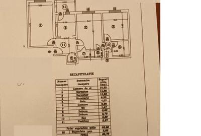 Apartament cu 3 camere semidecomandat, mobilat în Basarabia - 9