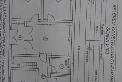Casă cu 9 camere cu Teren 1000 Mp în Central - 6
