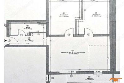 Apartament cu 3 camere semidecomandat, mobilat în Braytim - 3