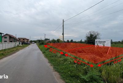 Teren de 705 mp, în Chitila - 2