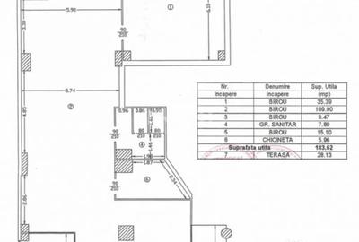 Spațiu comercial, de 184 mp, în Centru Civic - 1