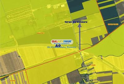 Teren pentru constructie case, 1408 mp Balotesti, zona inel A0 - 1