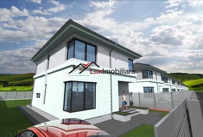 Casa superba semifinisata 120 mp utili + 450 mp teren liber. Zona Corusu. - 15