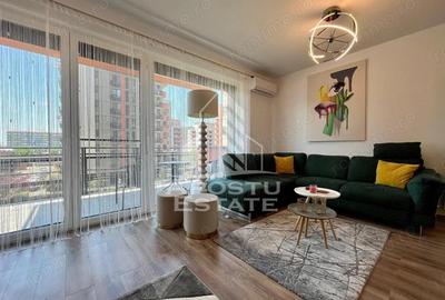 Apartament cu 2 camere semidecomandat, mobilat în Torontalului - 1